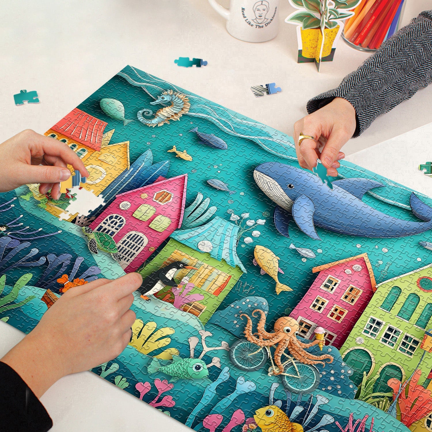 Oceanic Wonderland Jigsaw Puzzle 1000 Pieces