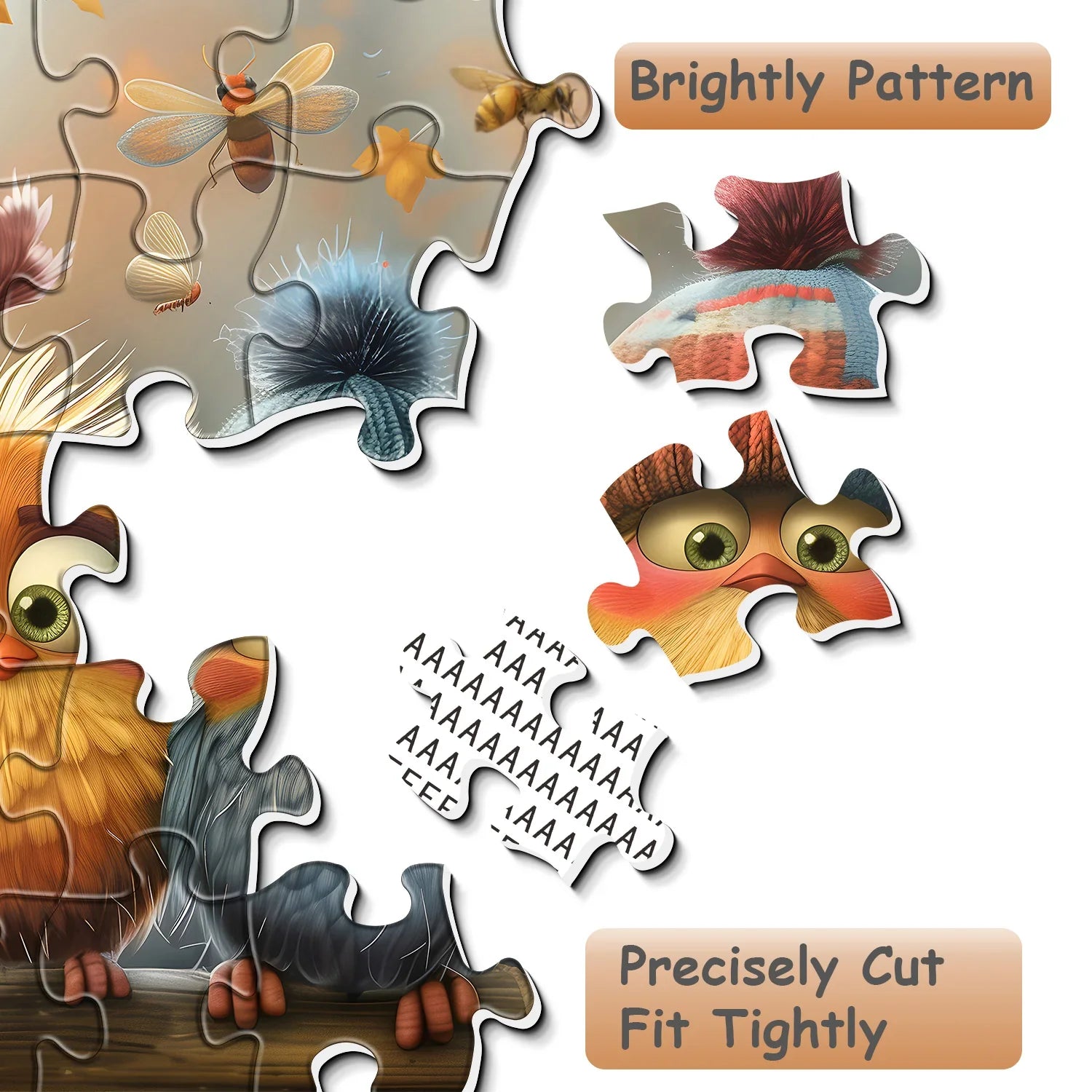Cute Bird Winter Party Jigsaw Puzzles 1000 Pieces