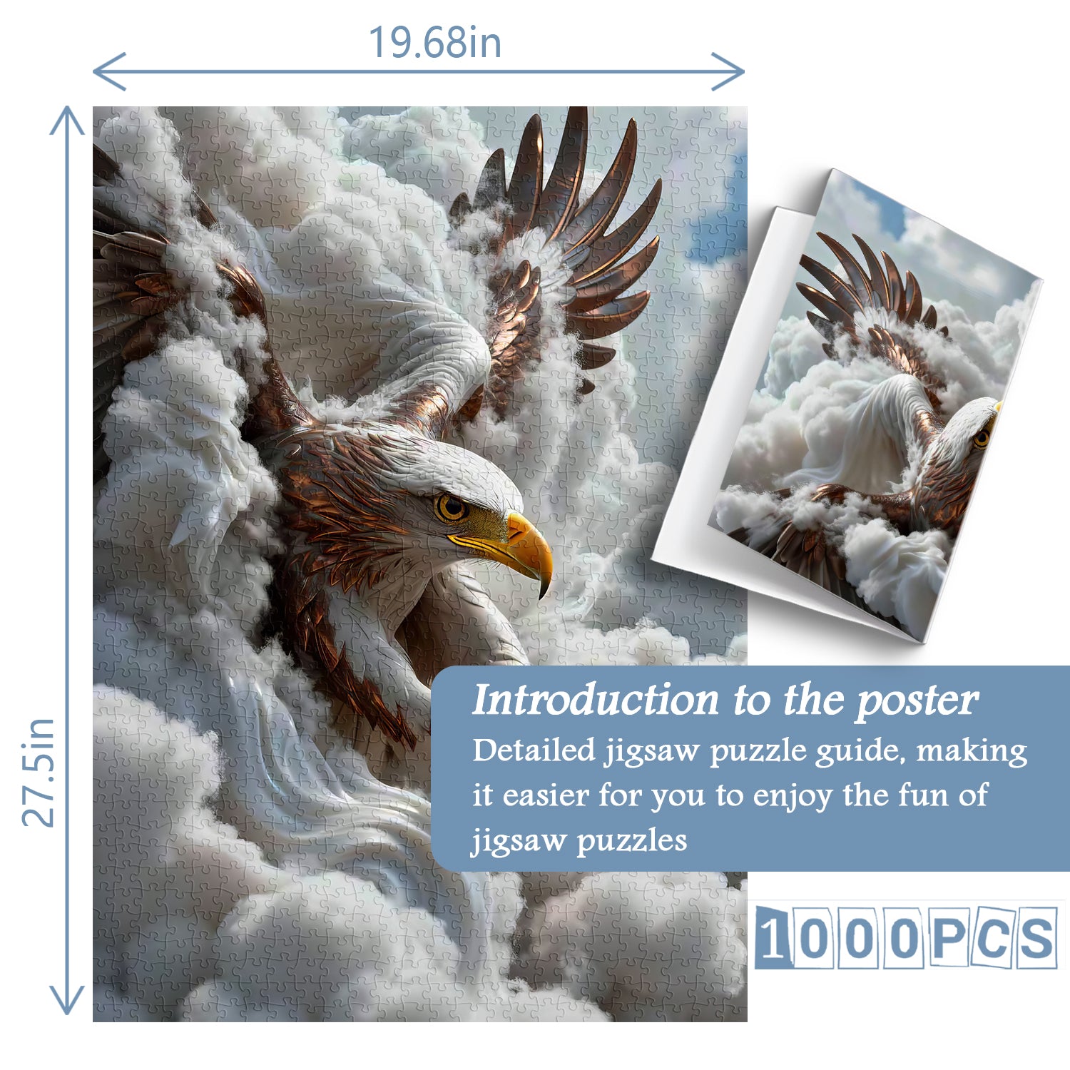 Soaring Beyond the Clouds Jigsaw Puzzle 1000 Pieces