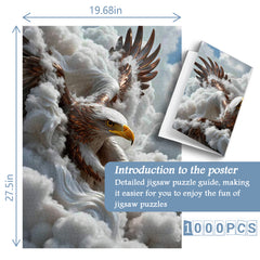 Soaring Beyond the Clouds Jigsaw Puzzle 1000 Pieces