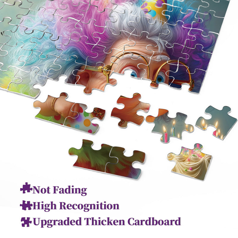 Joyful Wrinkles Jigsaw Puzzle 1000 Pieces