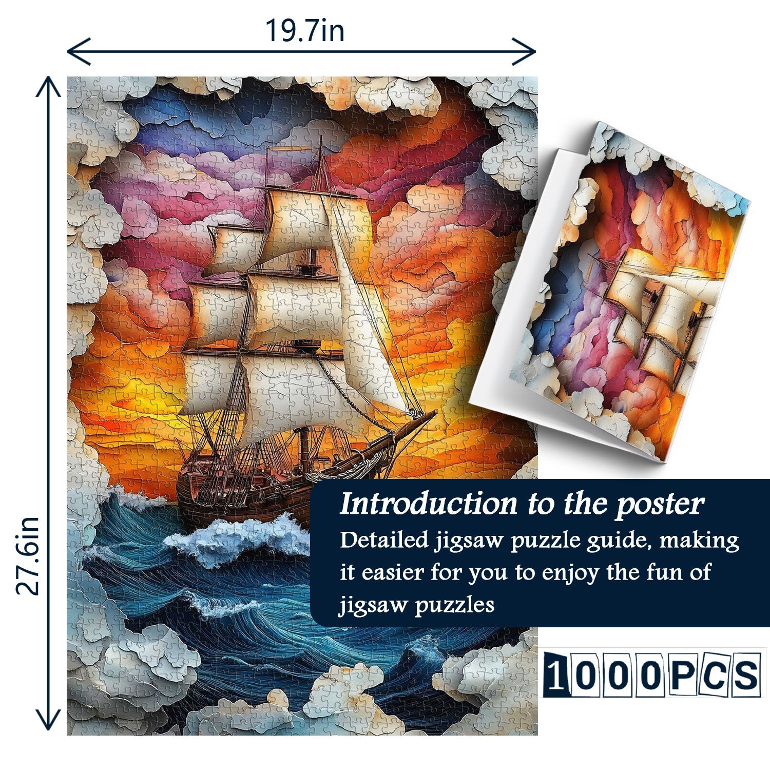 Colorful Journey Jigsaw Puzzle 1000 Pieces