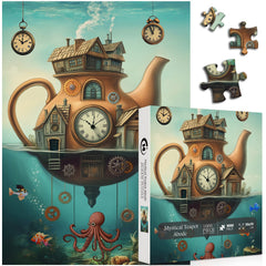 Mystical Teiera dimora puzzle puzzle 1000 pezzi