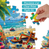 Summer Beach Jigsaw Puzzles 1000 Pieces