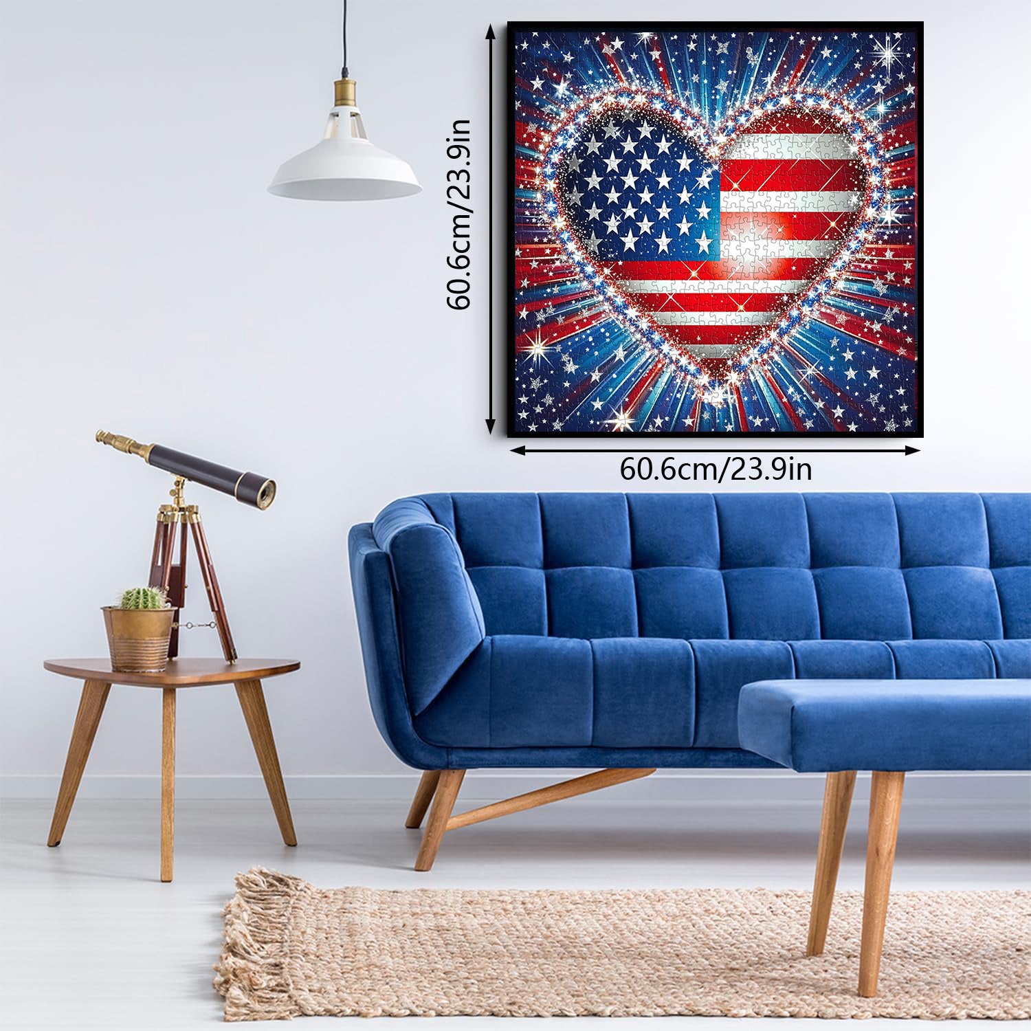 Patriot Heart Jigsaw Puzzle 1000 Pieces