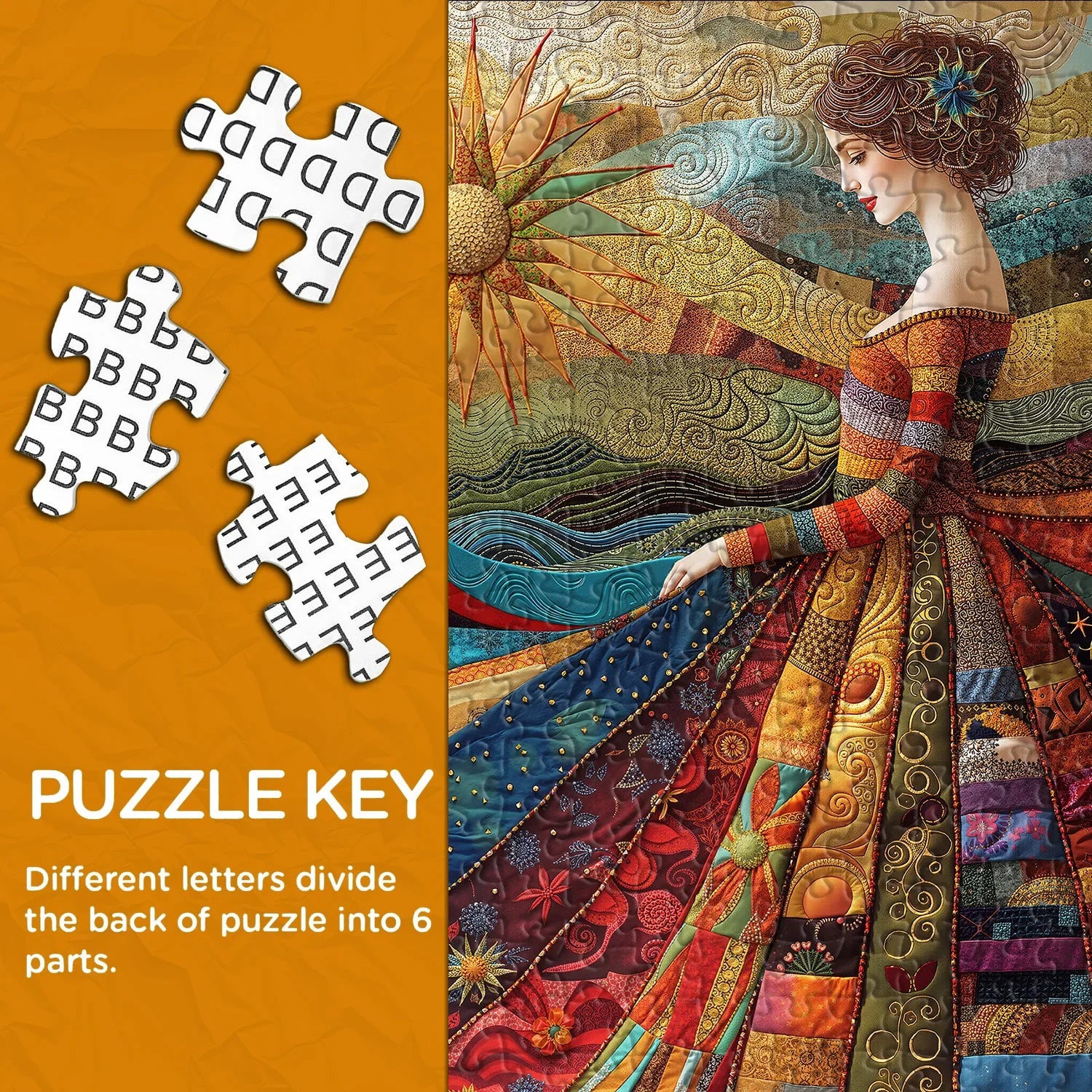Puzzle tissé Sunshine 1000 pièces