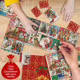 Christmas Calendar Jigsaw Puzzle 1000 Pieces