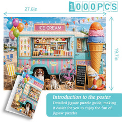 Puzzle Summer Scoops de 1000 piezas