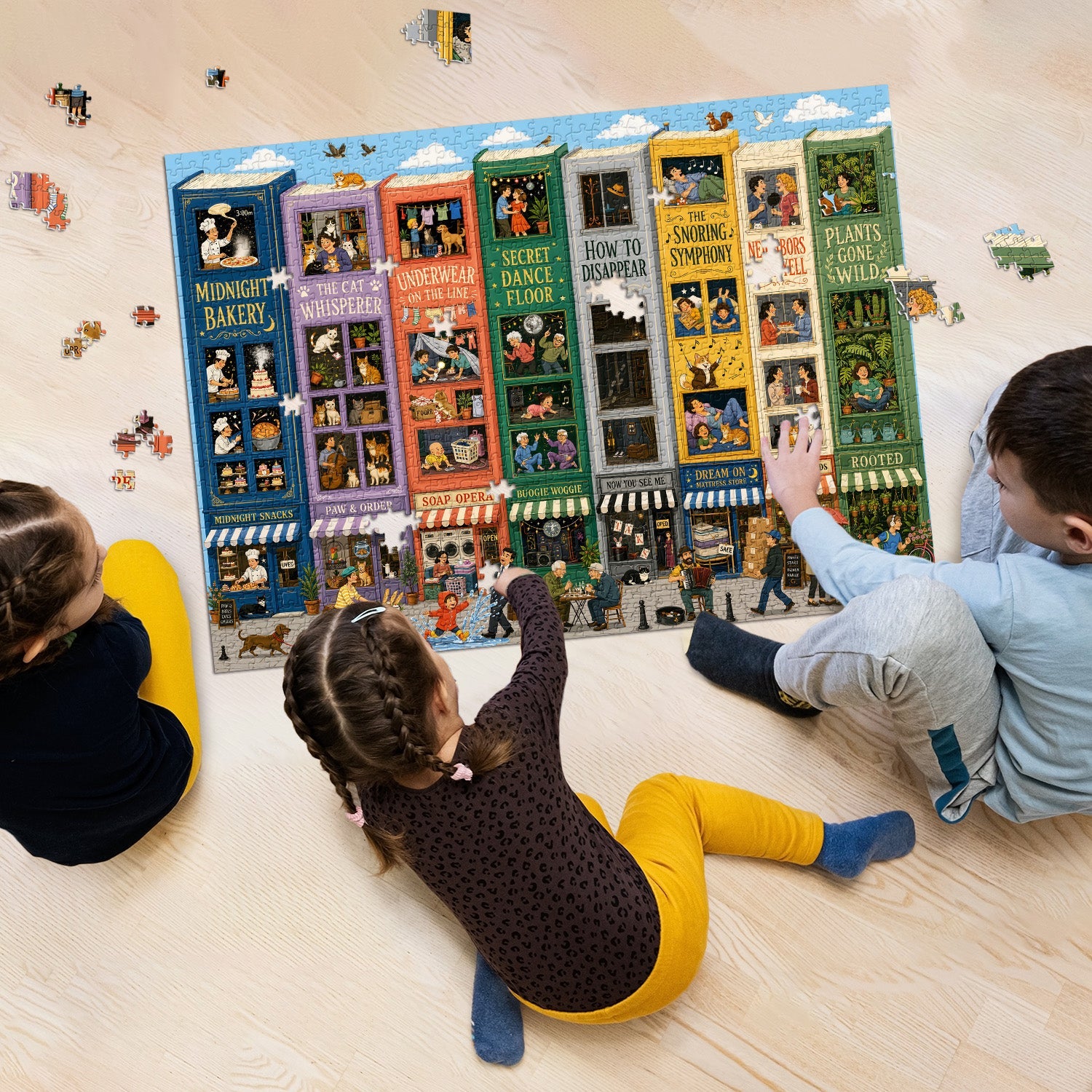 Puzzle di Storybook Street 1000 pezzi