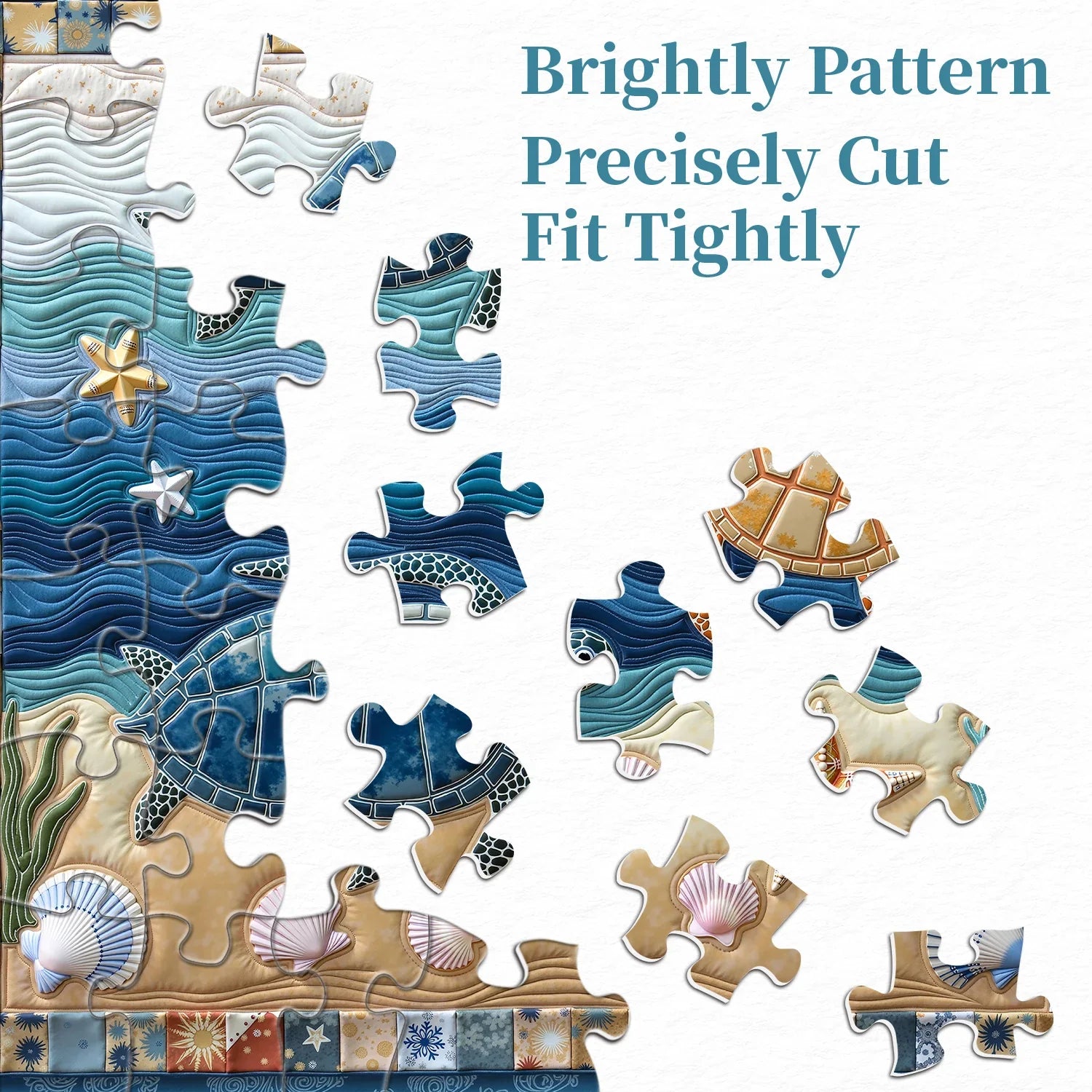 Waves of Color Jigsaw Puzzle 1000 Pieces