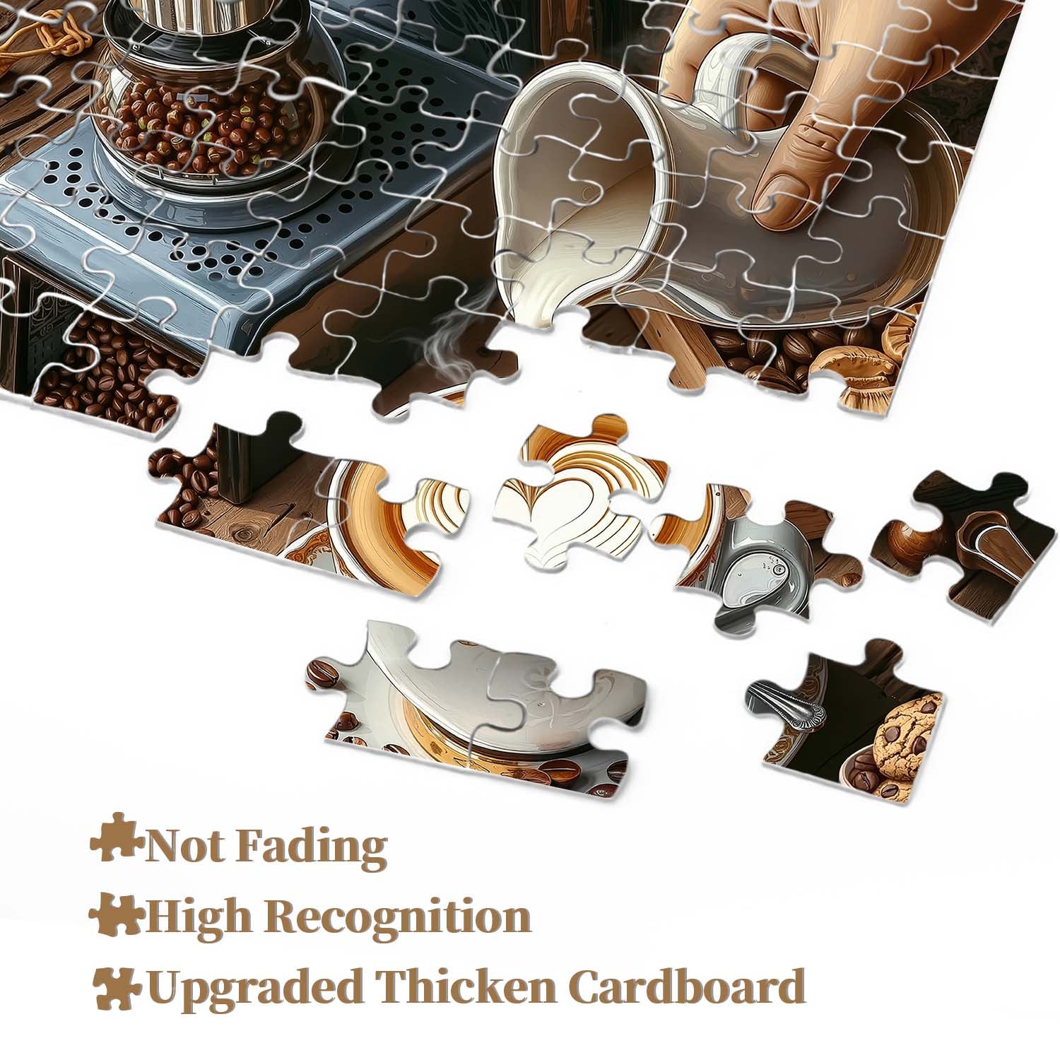 Coffee Art Jigsaw Puzzle 1000 Pieces