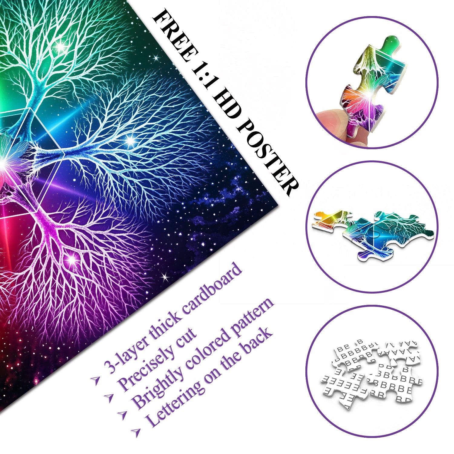 Spiritual Tree Jigsaw Puzzle 1000 Pieces
