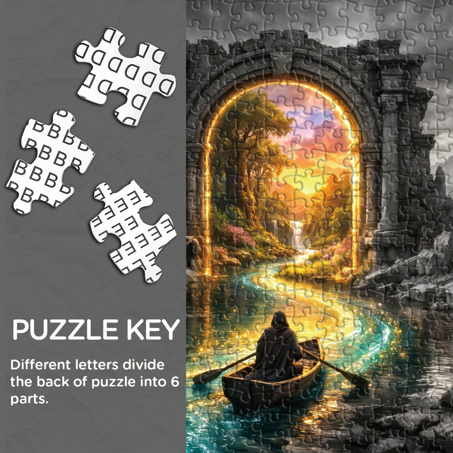 Gate of Ruins Jigsaw Puzzle 1000 Pieces