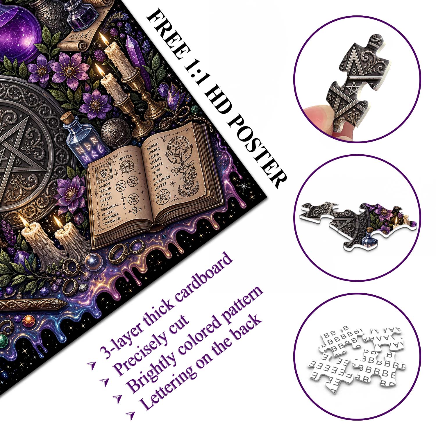 Halloween Magic Potions Jigsaw Puzzle 1000 Piece