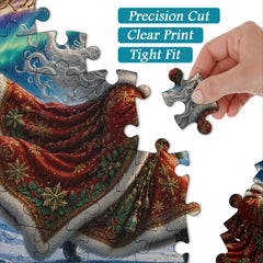 Puzzle natalizio artico da 1000 pezzi