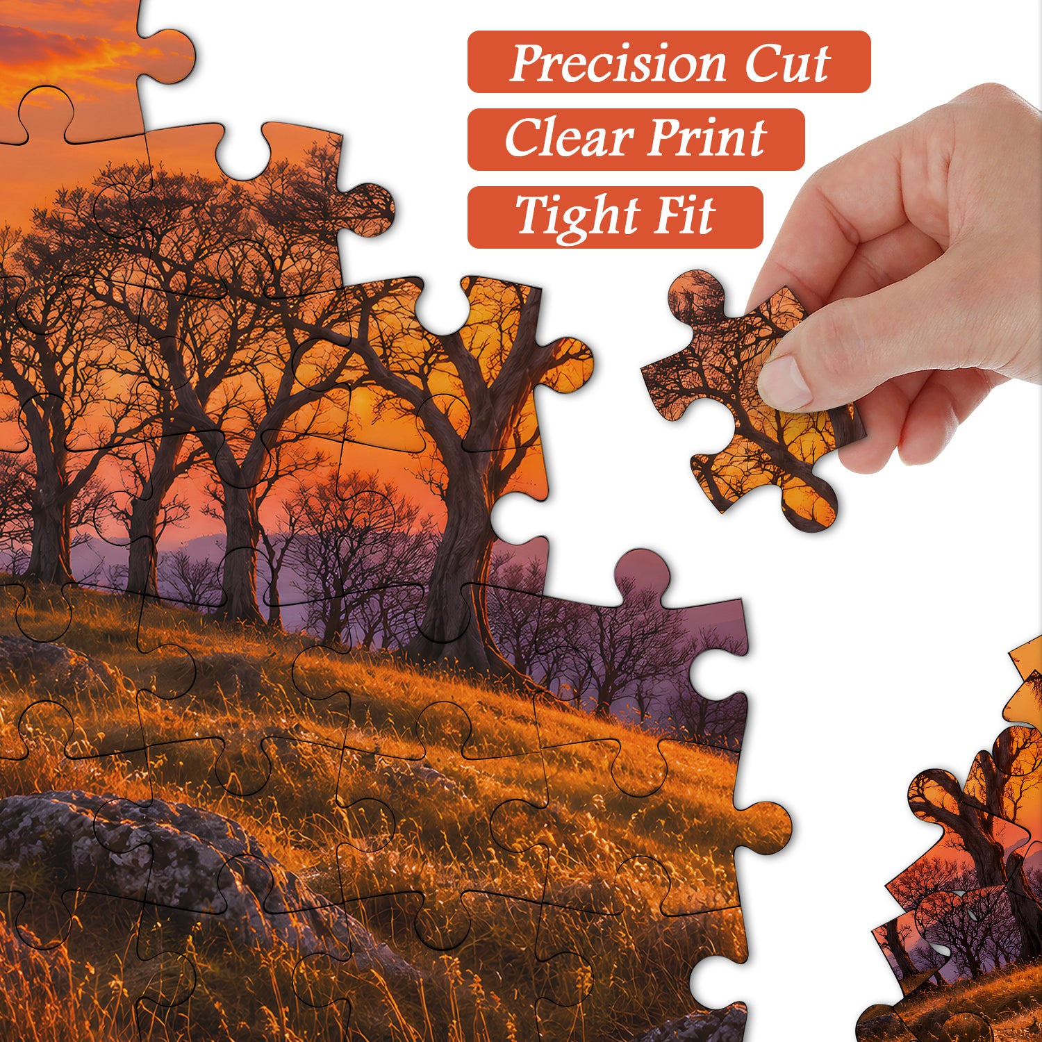 Baum-Ziege-Puzzle 1000 Teile
