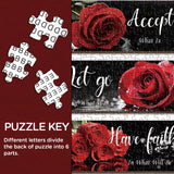 Raindrop Rose Jigsaw Puzzles 1000 Pieces