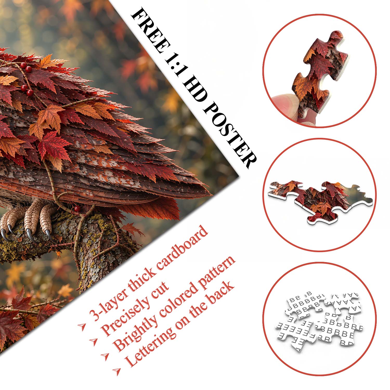 Maple Gaze Jigsaw Puzzle 1000 Pieces