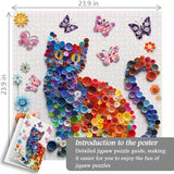 Button Cat Jigsaw Puzzles 1000 Pieces