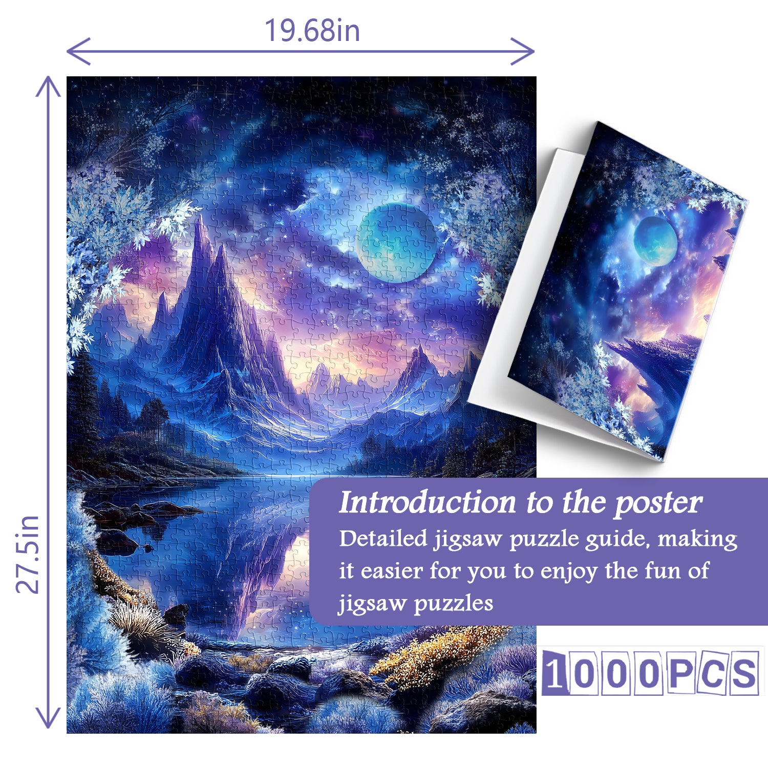Frostleaf Whisper Jigsaw Puzzle 1000 Pieces