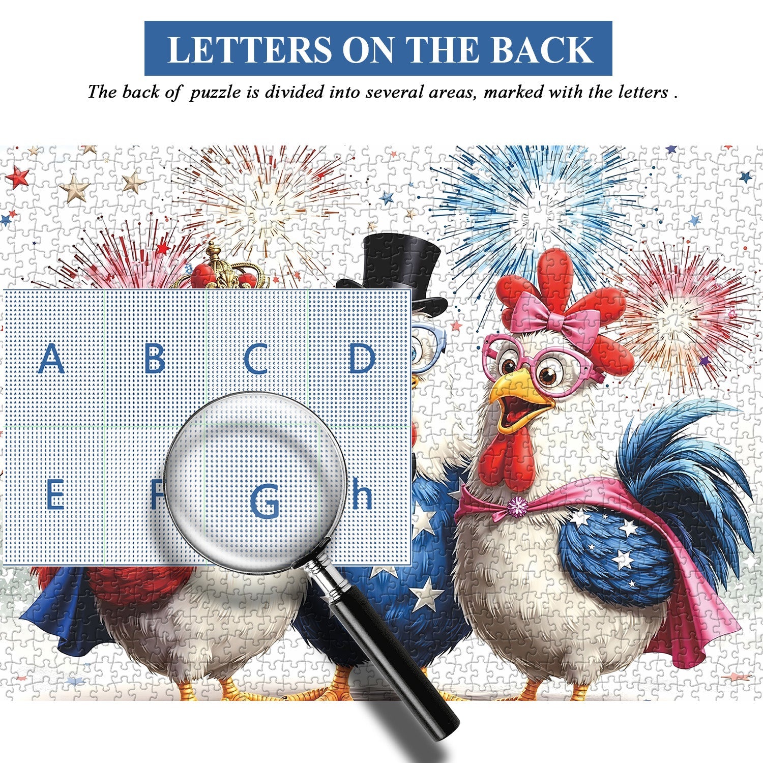 Rompecabezas de Pollos Alegres 1000 Piezas