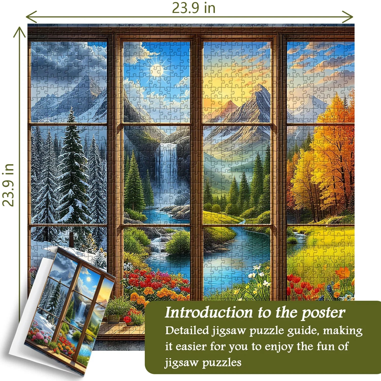 A Year in a View Jigsaw Puzzle 1000 Pieces