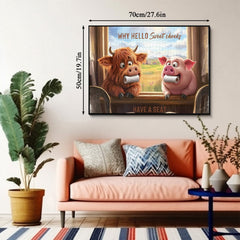 Funny Farm Farm Friends Calfsaw puzzle 1000 pezzi