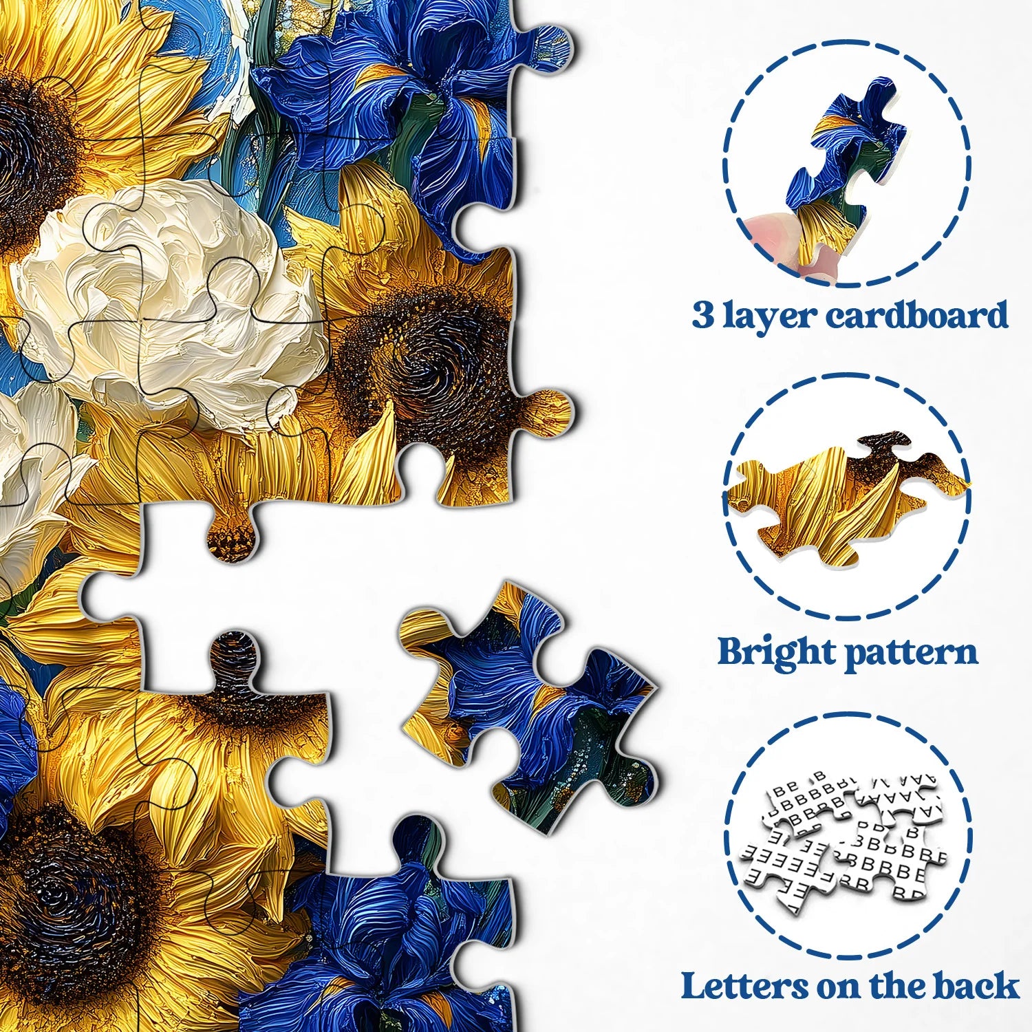 Starry Bloom Jigsaw Puzzle 1000 Pieces