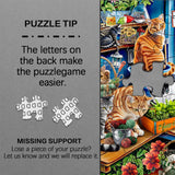 Verdant Whiskers Jigsaw Puzzles 1000 Pieces