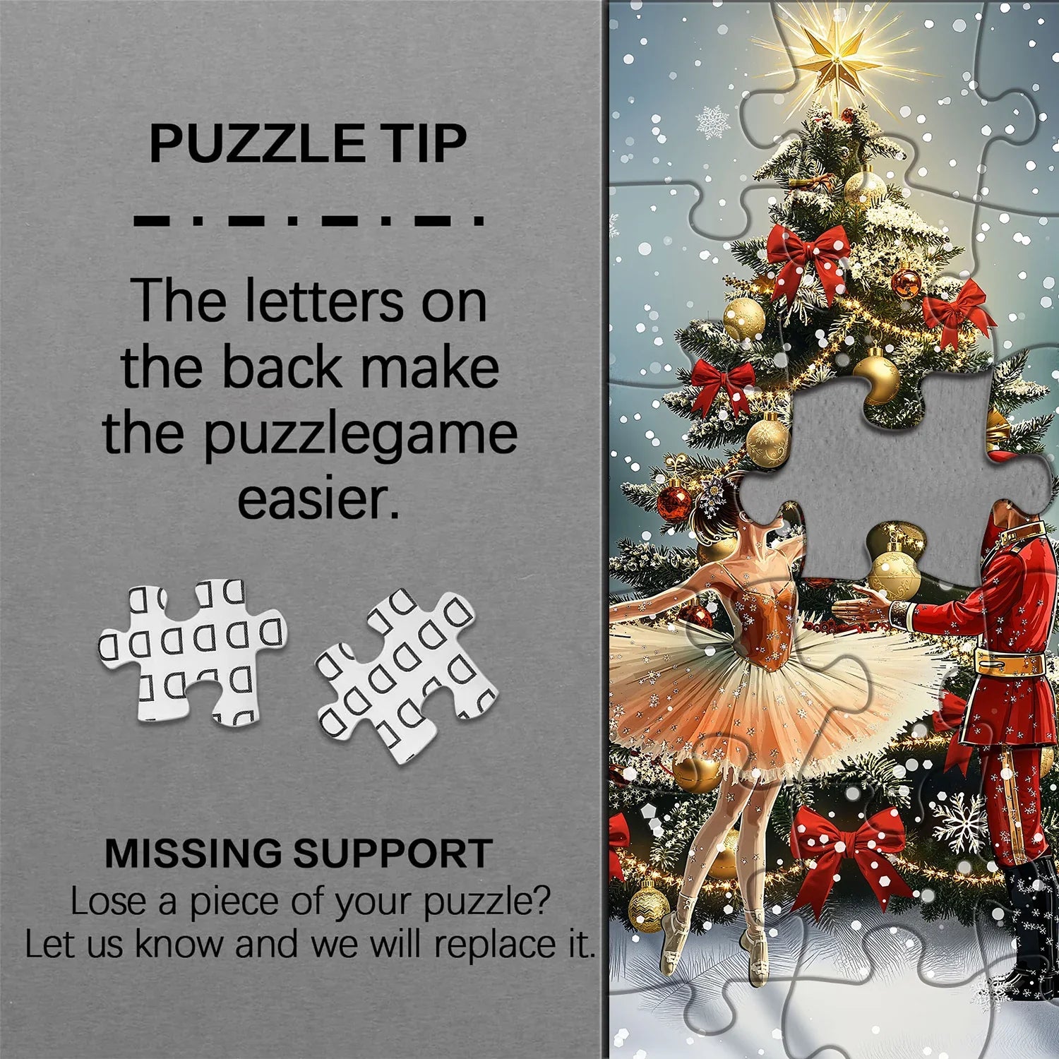 Starry Christmas Dance Jigsaw Puzzle 1000 Pieces
