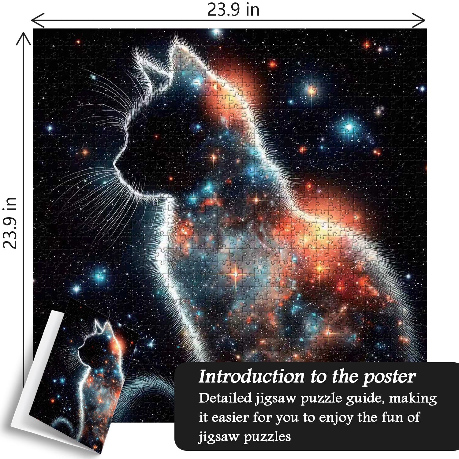 Star Cat Jigsaw Puzzle 1000 Stücke