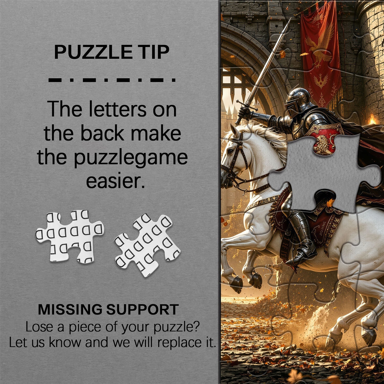 Puzzle del Duello del Castello d'Autunno da 1000 pezzi