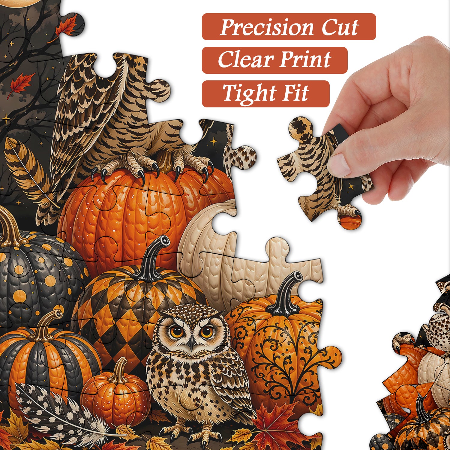 Leaves And Feathers Jigsaw Puzzle 1000 Pieces