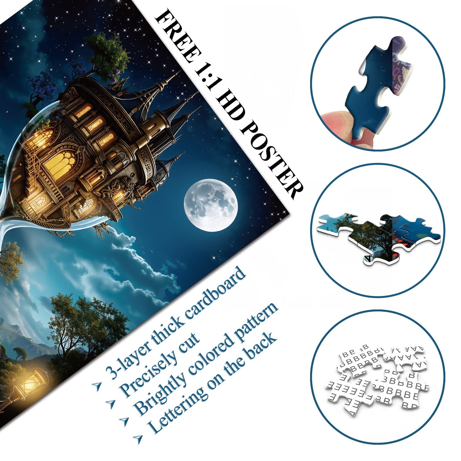 Hotel Hootglass Hotel rompecabezas 1000 piezas