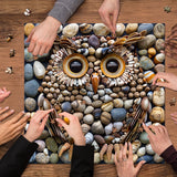 Stone Shell Owl Jigsaw Puzzle 1000 Pieces
