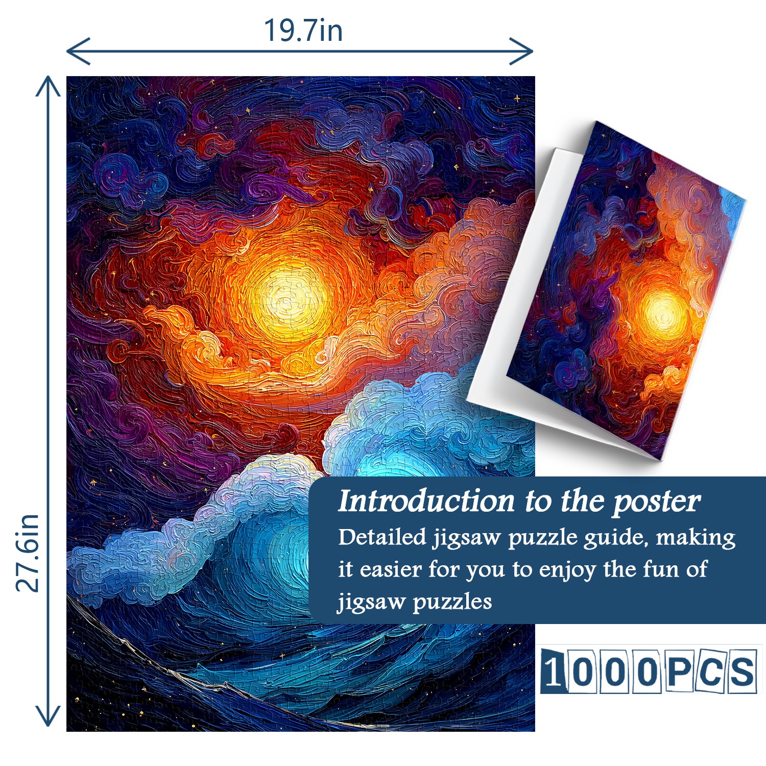 Celestial Embrace Jigsaw Puzzle 1000 Pieces