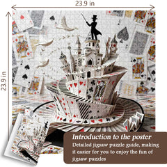 Das Spiralpuzzle des Zauberers, 1000 Teile