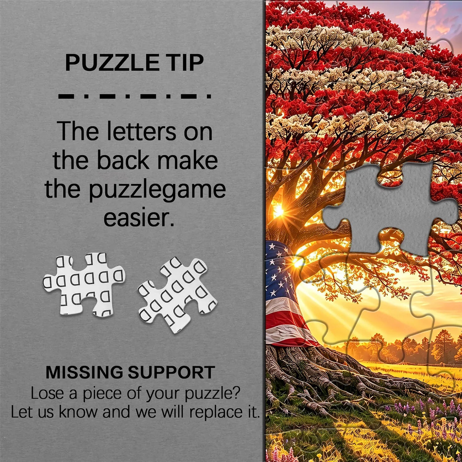 Liberty Root Oak Jigsaw Puzzle 1000 Pieces
