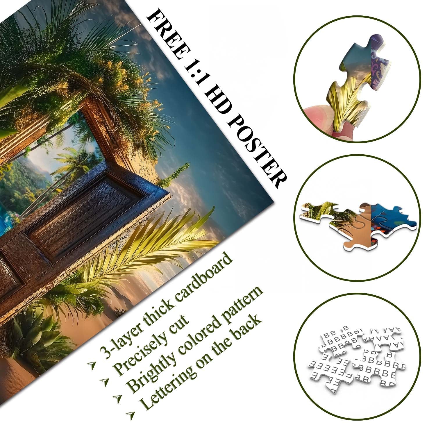Desert Oasis Jigsaw Puzzle 1000 Pieces