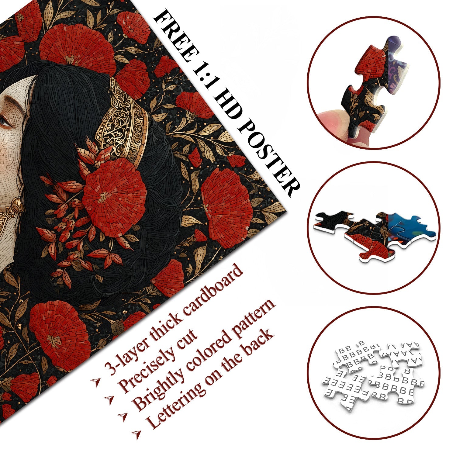 Floral Beauty Jigsaw Puzzle 1000 Pieces