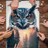 Jungle Owl Jigsaw Puzzle 1000 Pieces