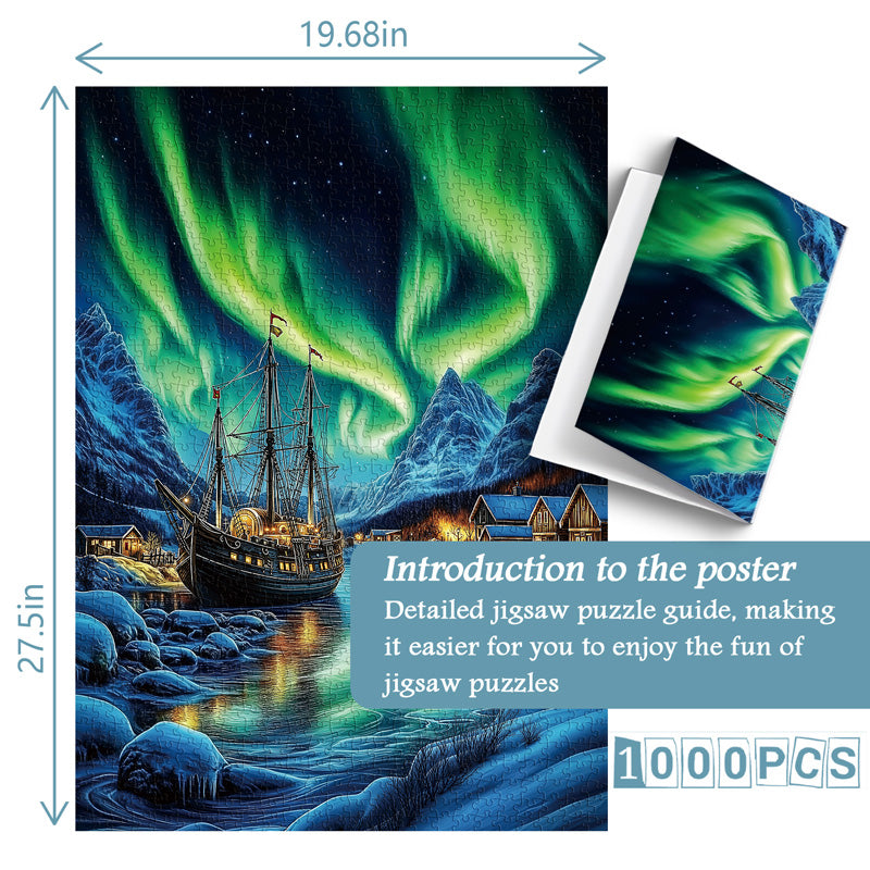 Aurora Realm Jigsaw Puzzle 1000 Pieces