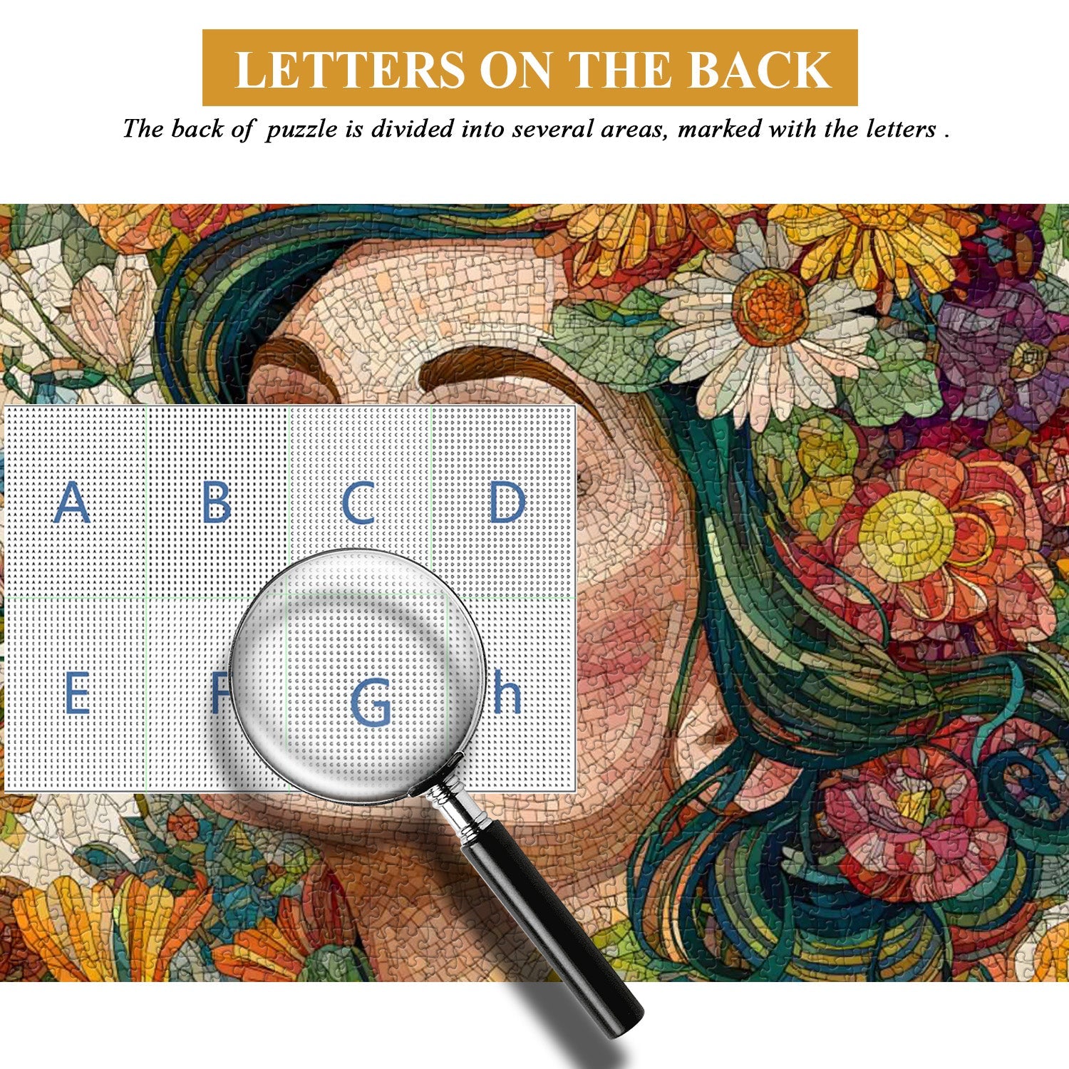 Mosaik Nymphe Puzzle 1000 Teile