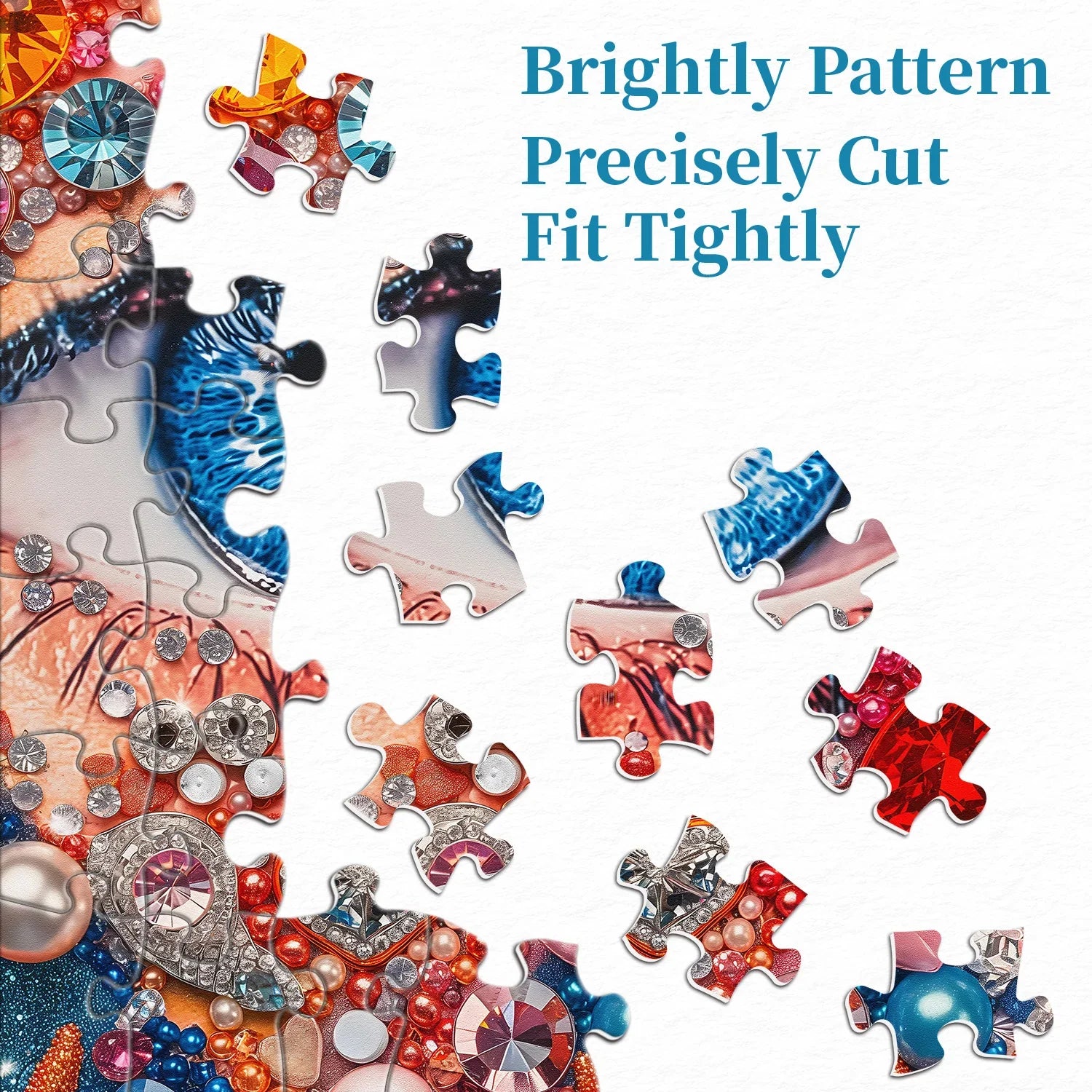 Jewel Eye Jigsaw Puzzle 1000 Pieces