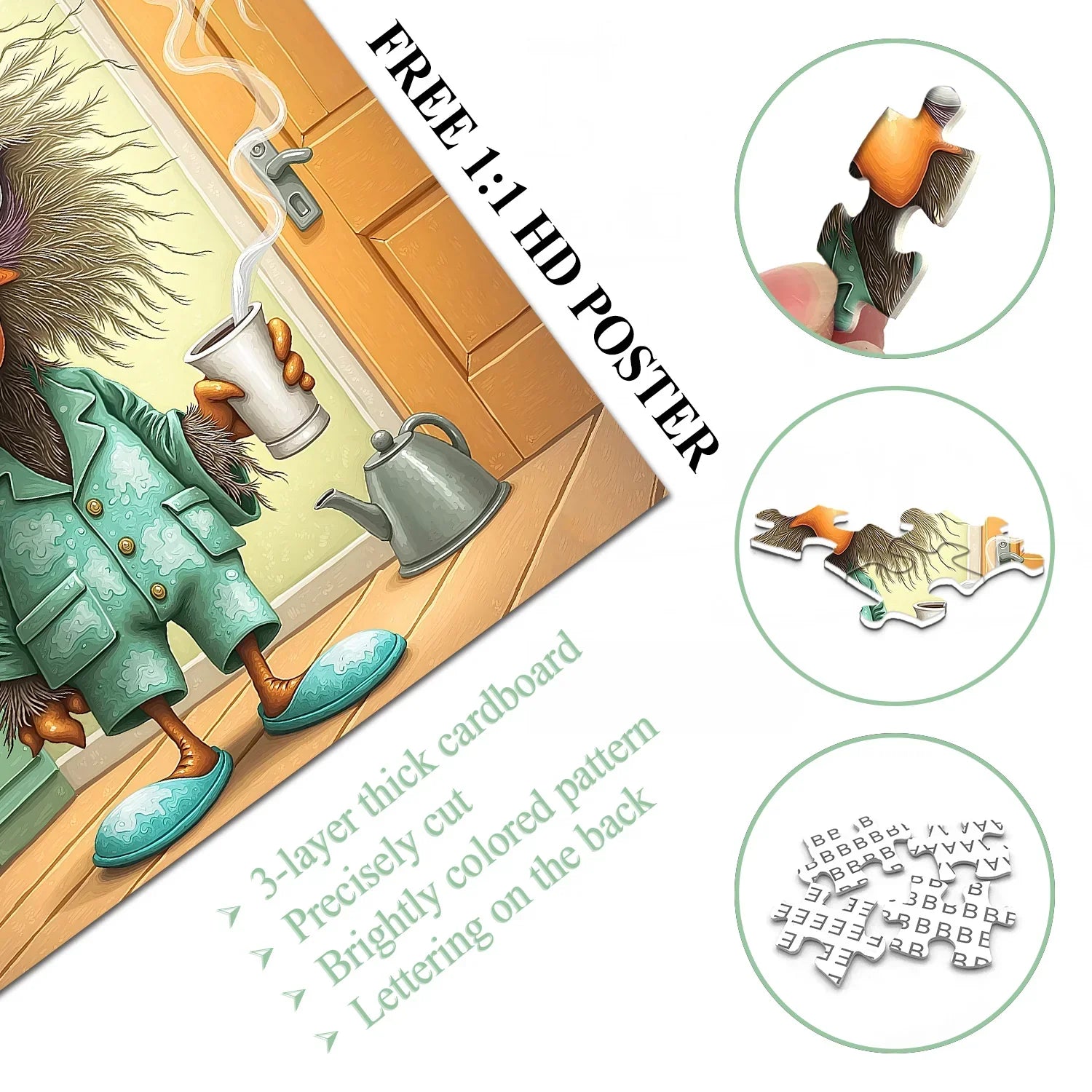 Zero Energy Bird Puzzle 1000 Teile