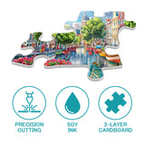 Charming Canal Jigsaw Puzzle 1000 Pieces