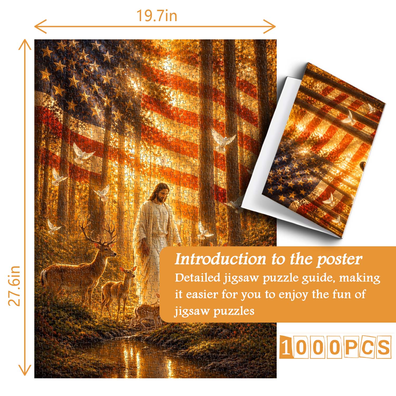 Dio benedica questa terra Jigsaw Puzzle 1000 pezzi