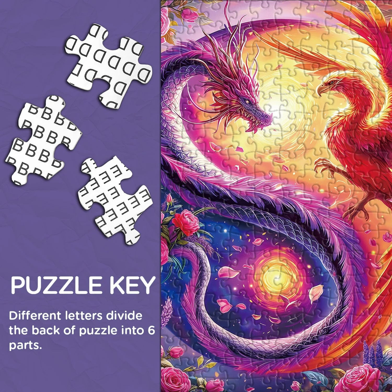 Drache & Phönix Puzzle 1000 Teile