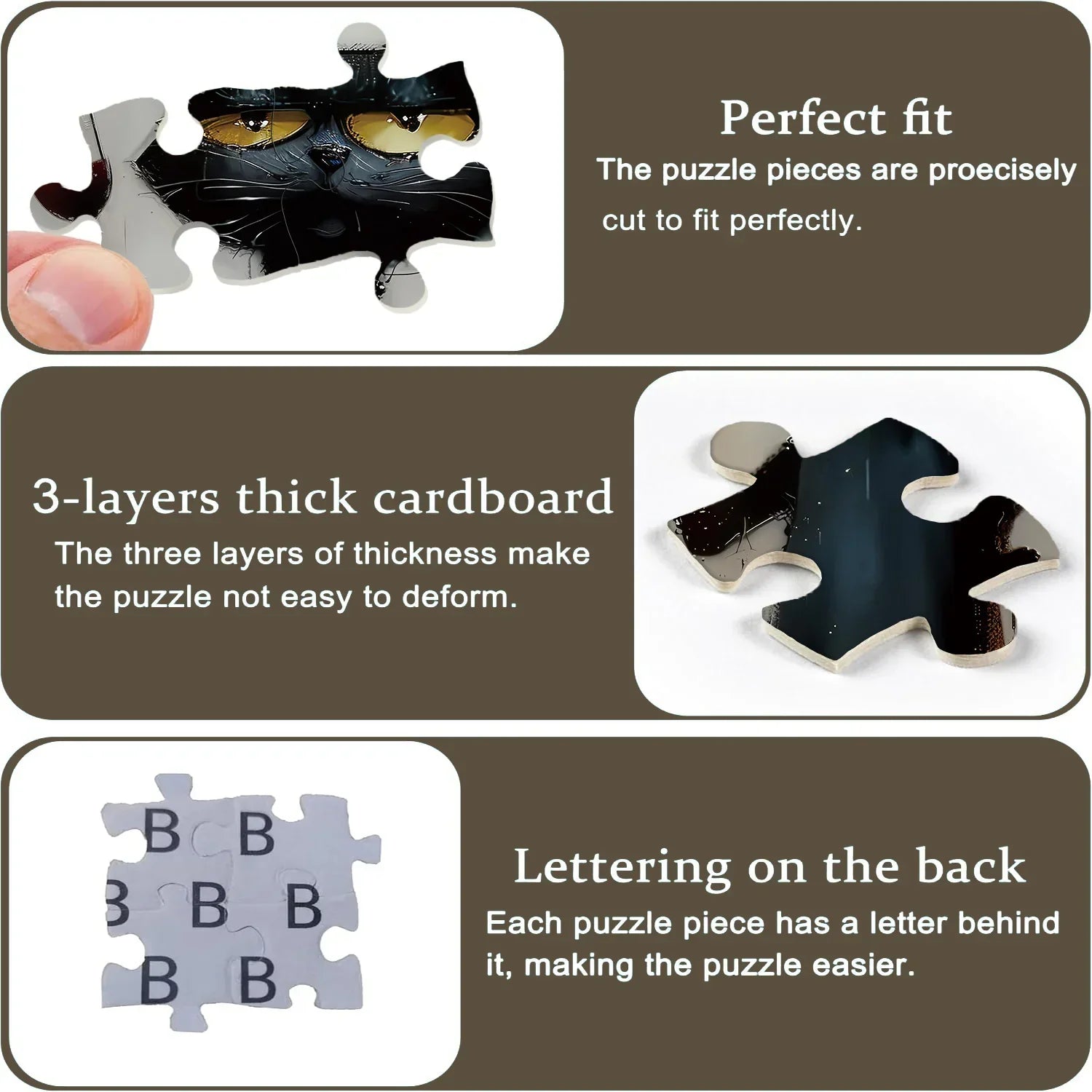 Tipsy Blackcat Puzzle 1000 pièces