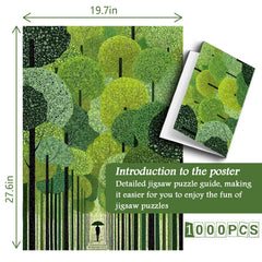 Verdant Path Jigsaw Puzzle 1000 Pieces
